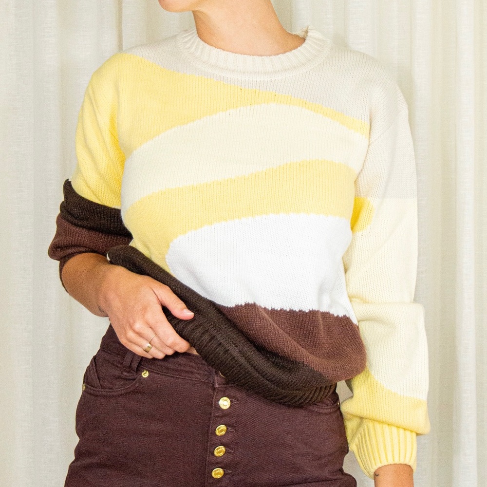 House of Sunny - Landscape knit Sweater